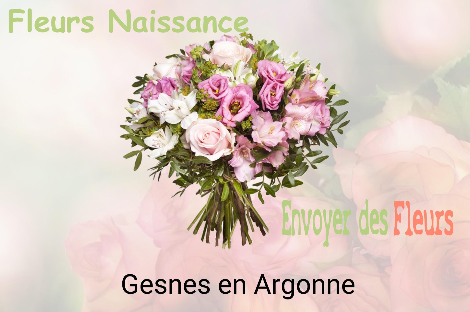 Bouquet de fleurs de naissance livré à Gesnes-en-Argonne