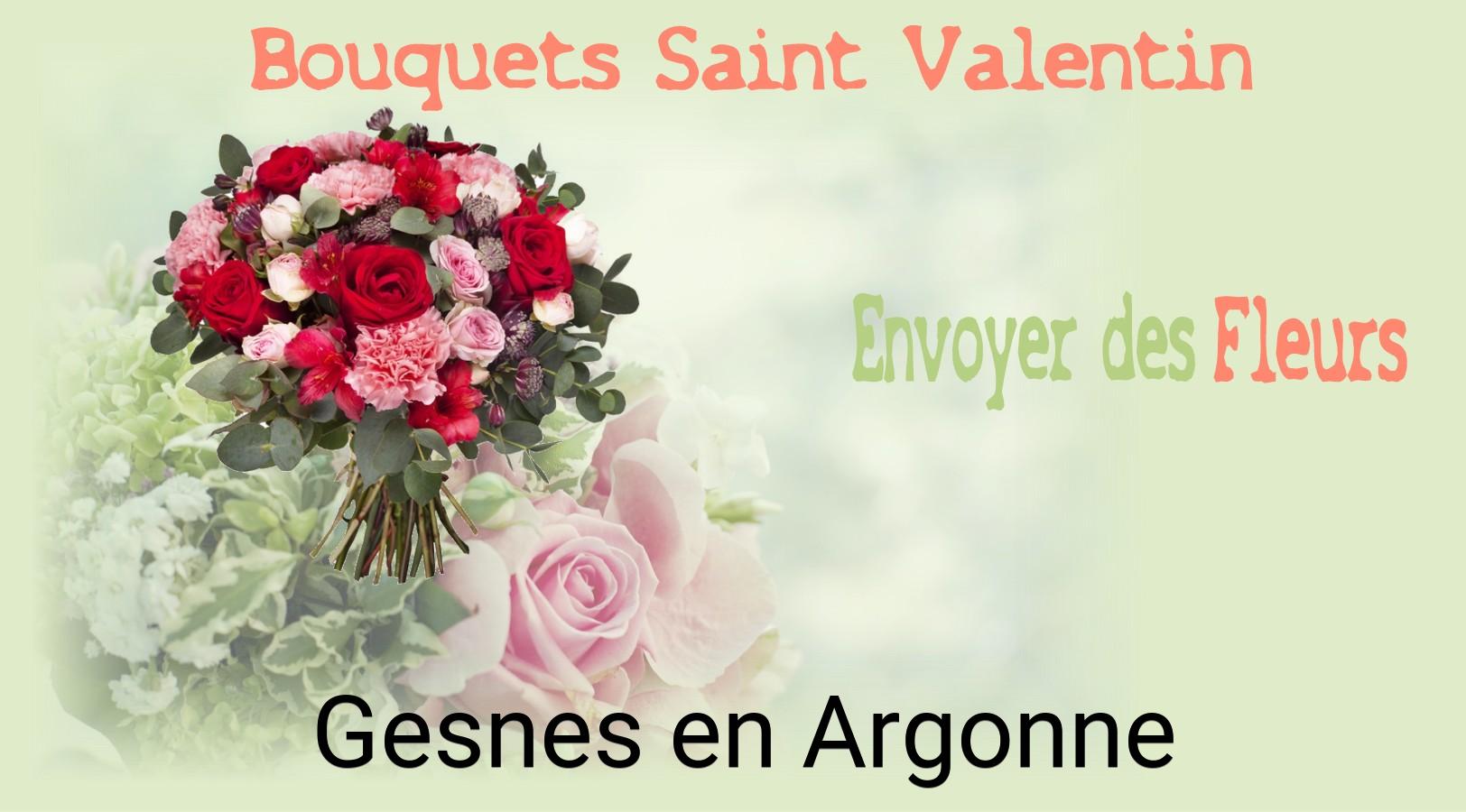 Roses de Saint-Valentin livrées à Gesnes-en-Argonne